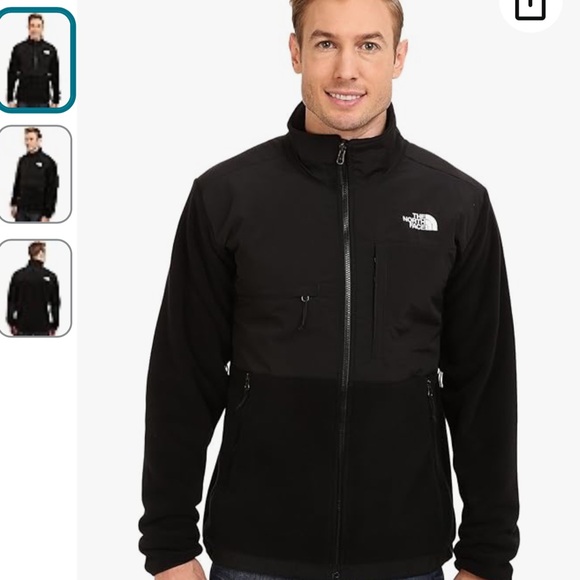The North Face Men’s S Black Denali Polartec Fleece Jacket Size M - Picture 9 of 9